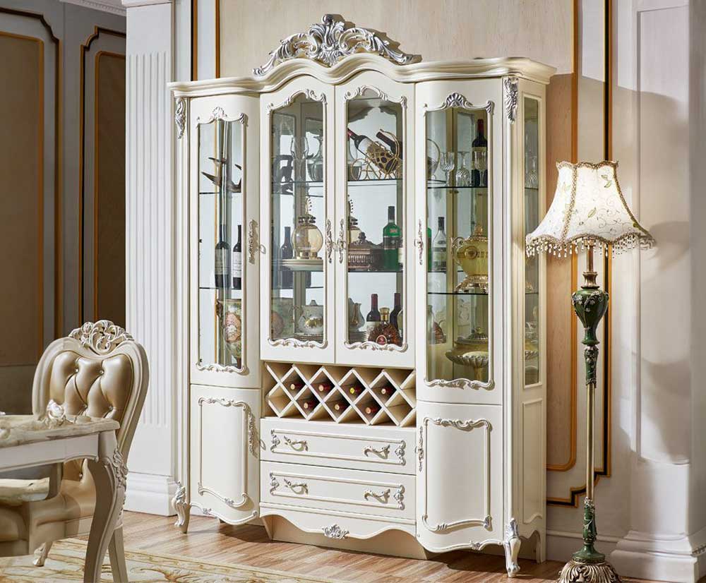 10+ Mẫu Tủ Rượu Tân Cổ Điển Đẹp, Sang Trọng