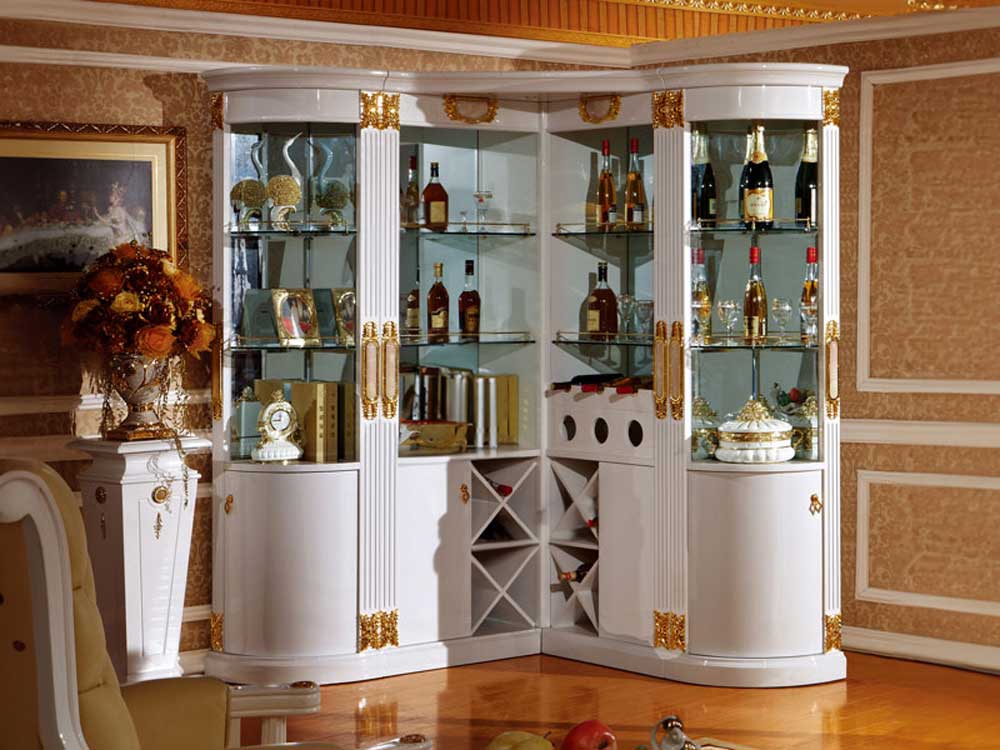10+ Mẫu Tủ Rượu Tân Cổ Điển Đẹp, Sang Trọng