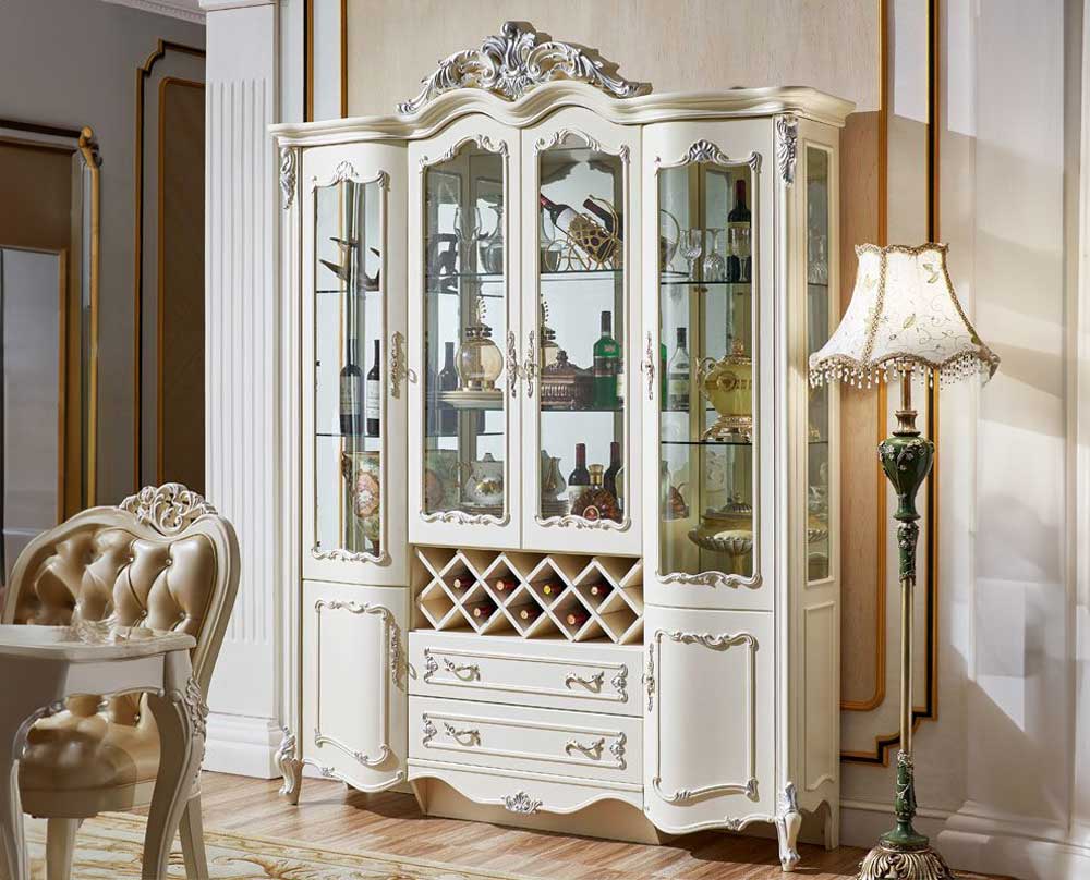 10+ Mẫu Tủ Rượu Tân Cổ Điển Đẹp, Sang Trọng
