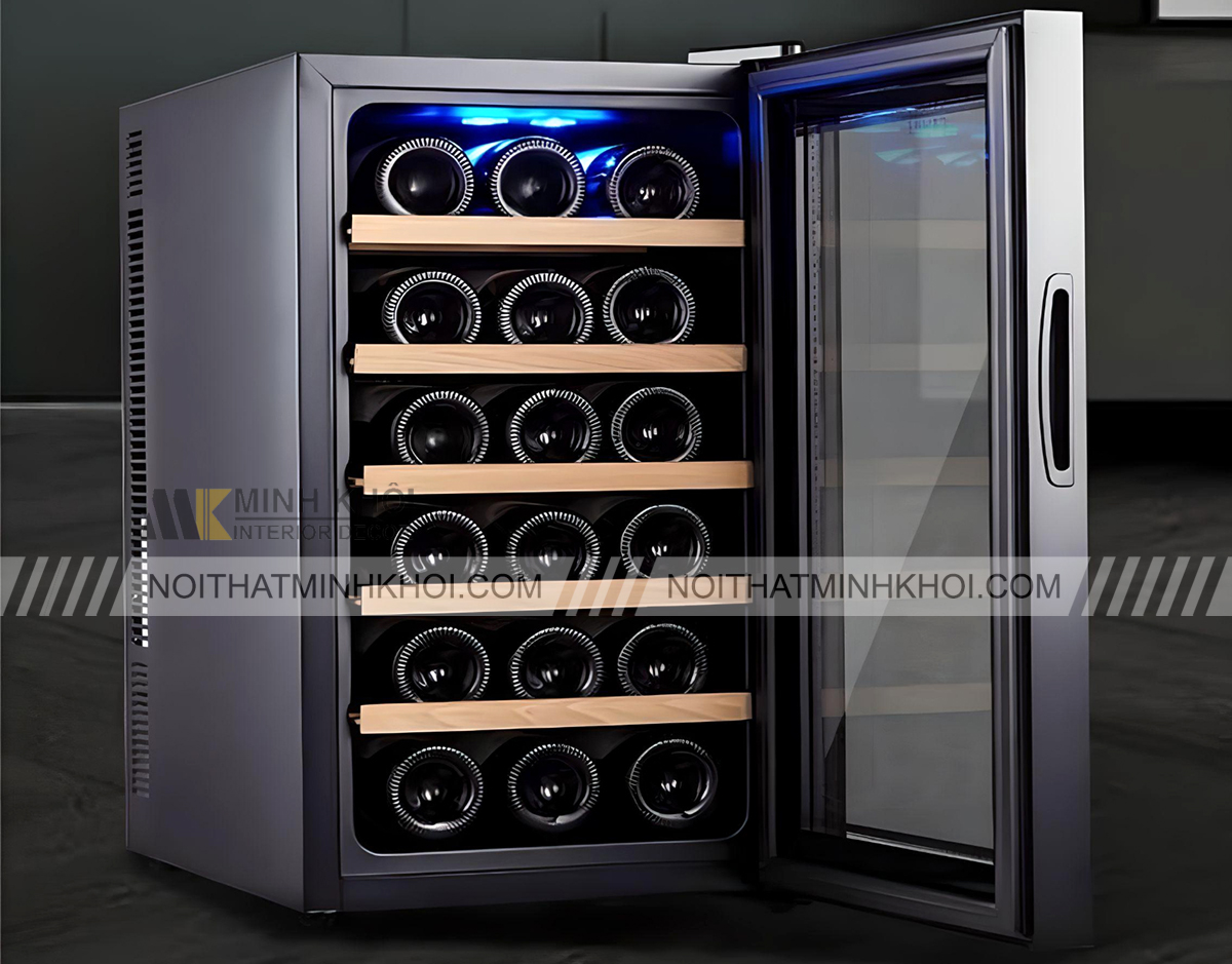 Tủ rượu vang mini 18 chai CM5946