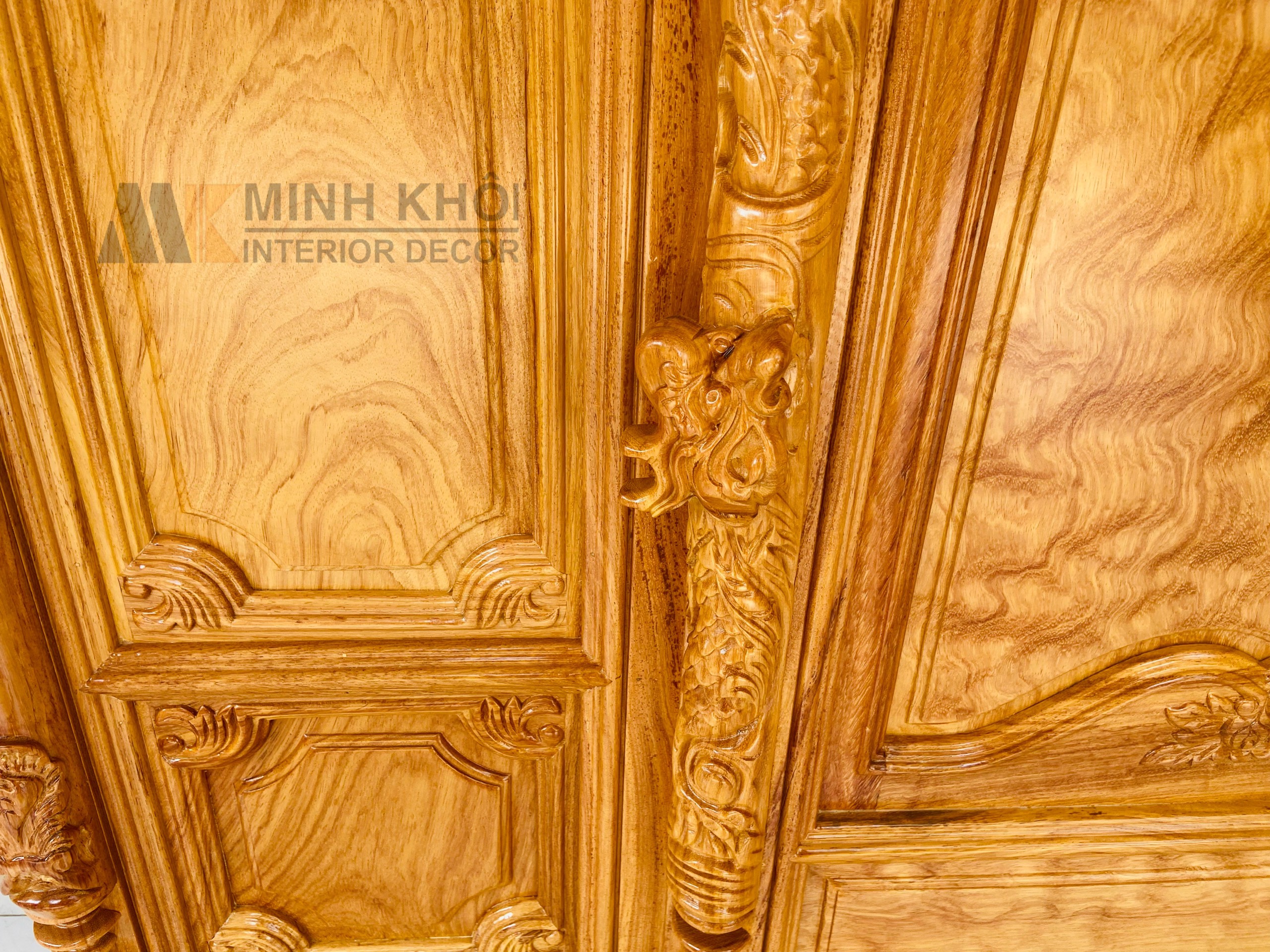 Tủ Thờ Gõ Đỏ Trám Lào 1m76 - TT906