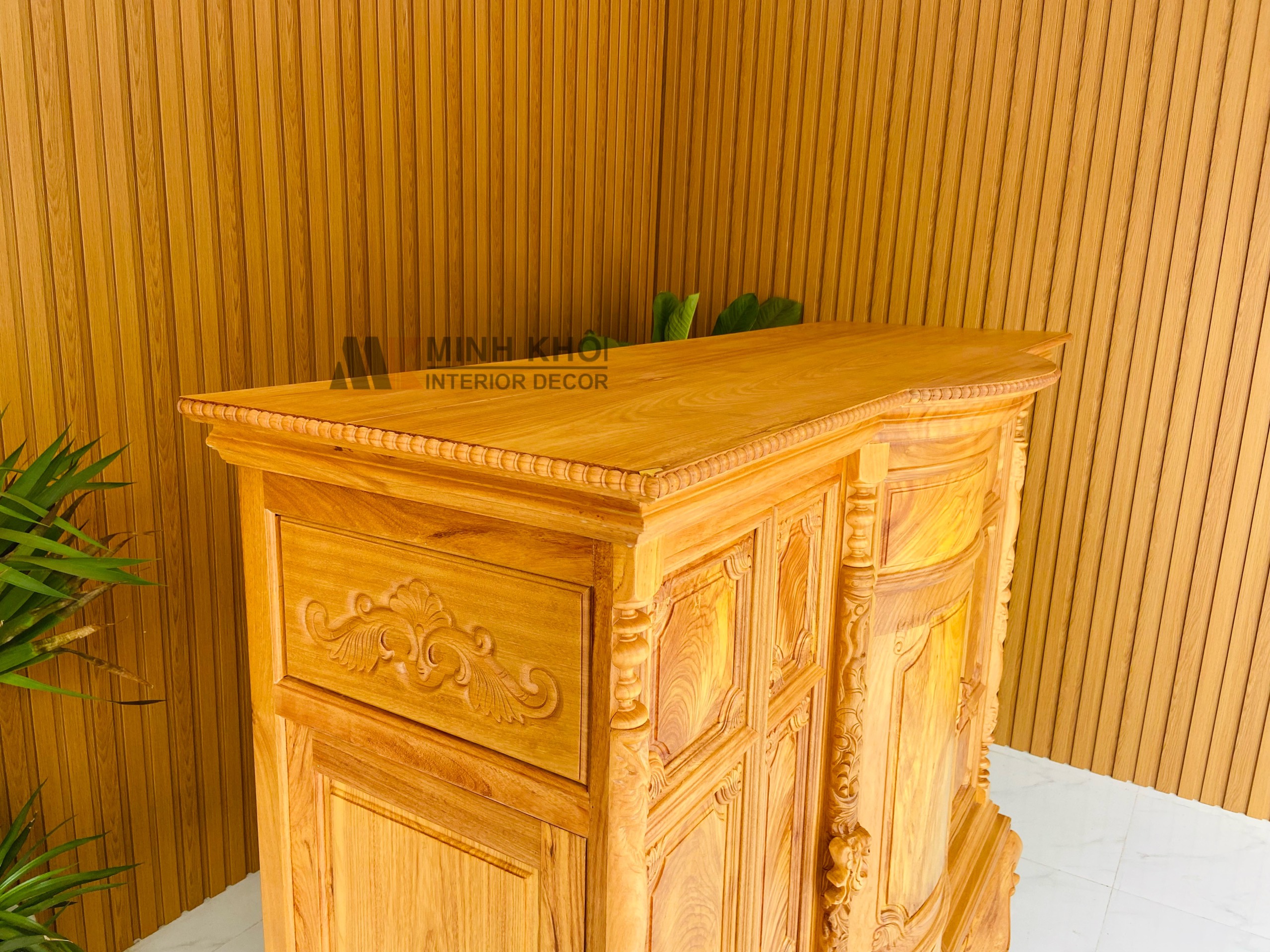 Tủ Thờ gỗ gõ đỏ 1m97 - TT902