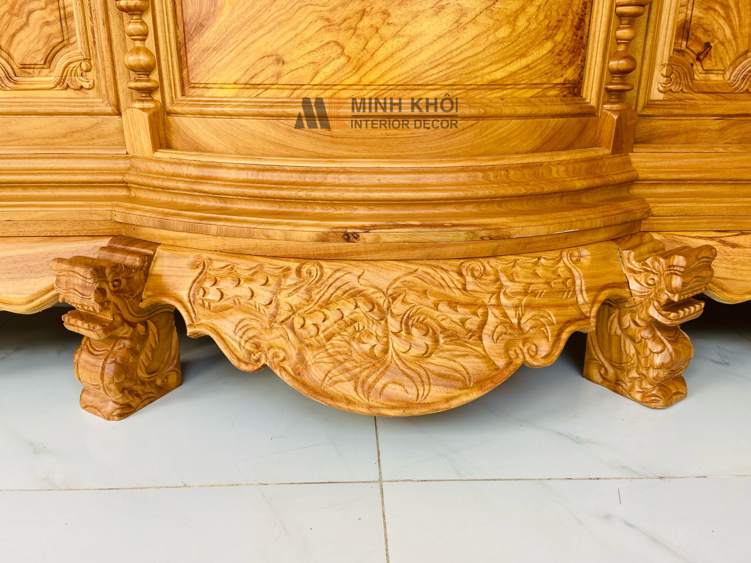 Tủ Thờ gỗ gõ đỏ 1m97 - TT902