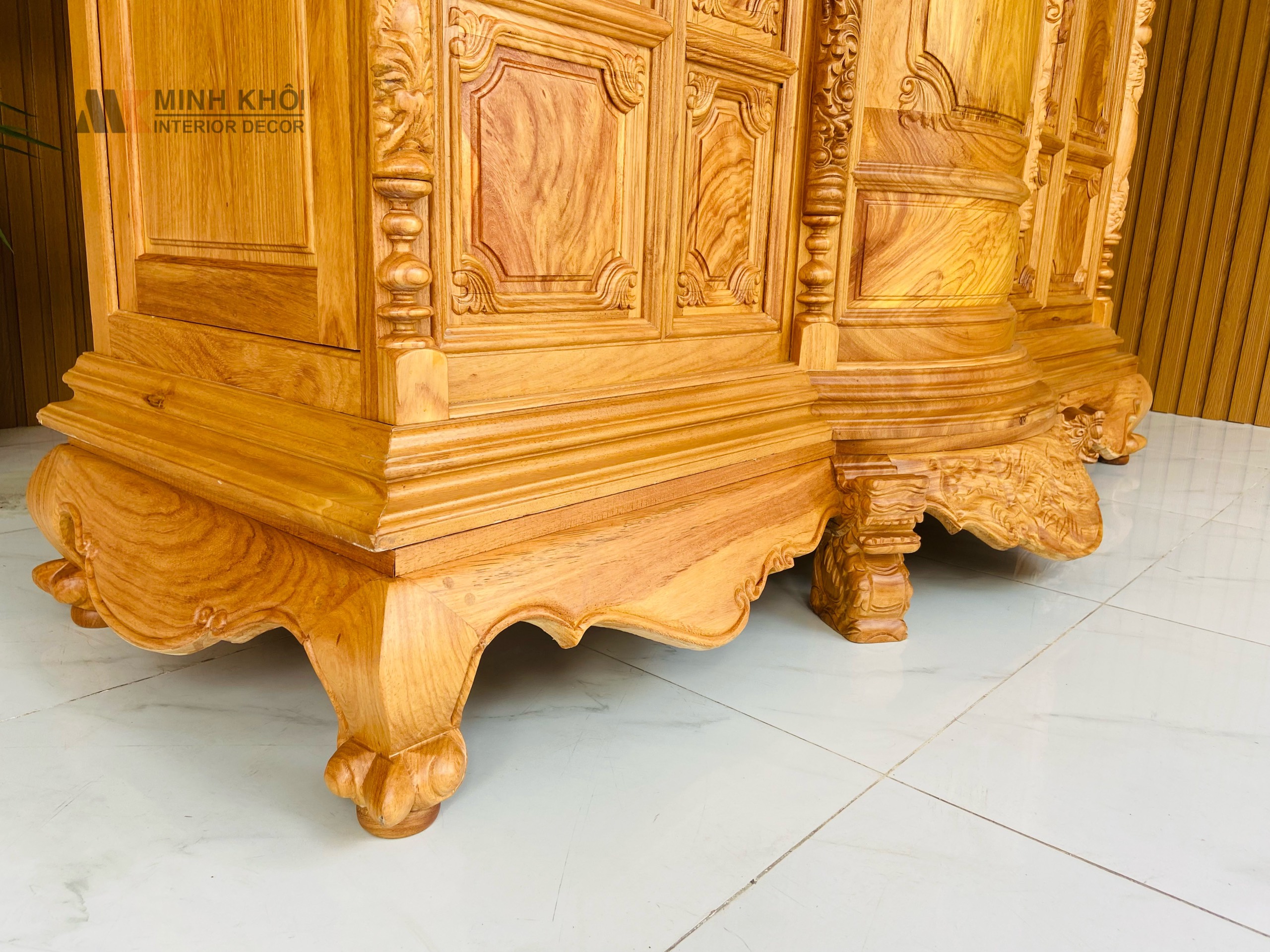 Tủ Thờ gỗ gõ đỏ 1m97 - TT902