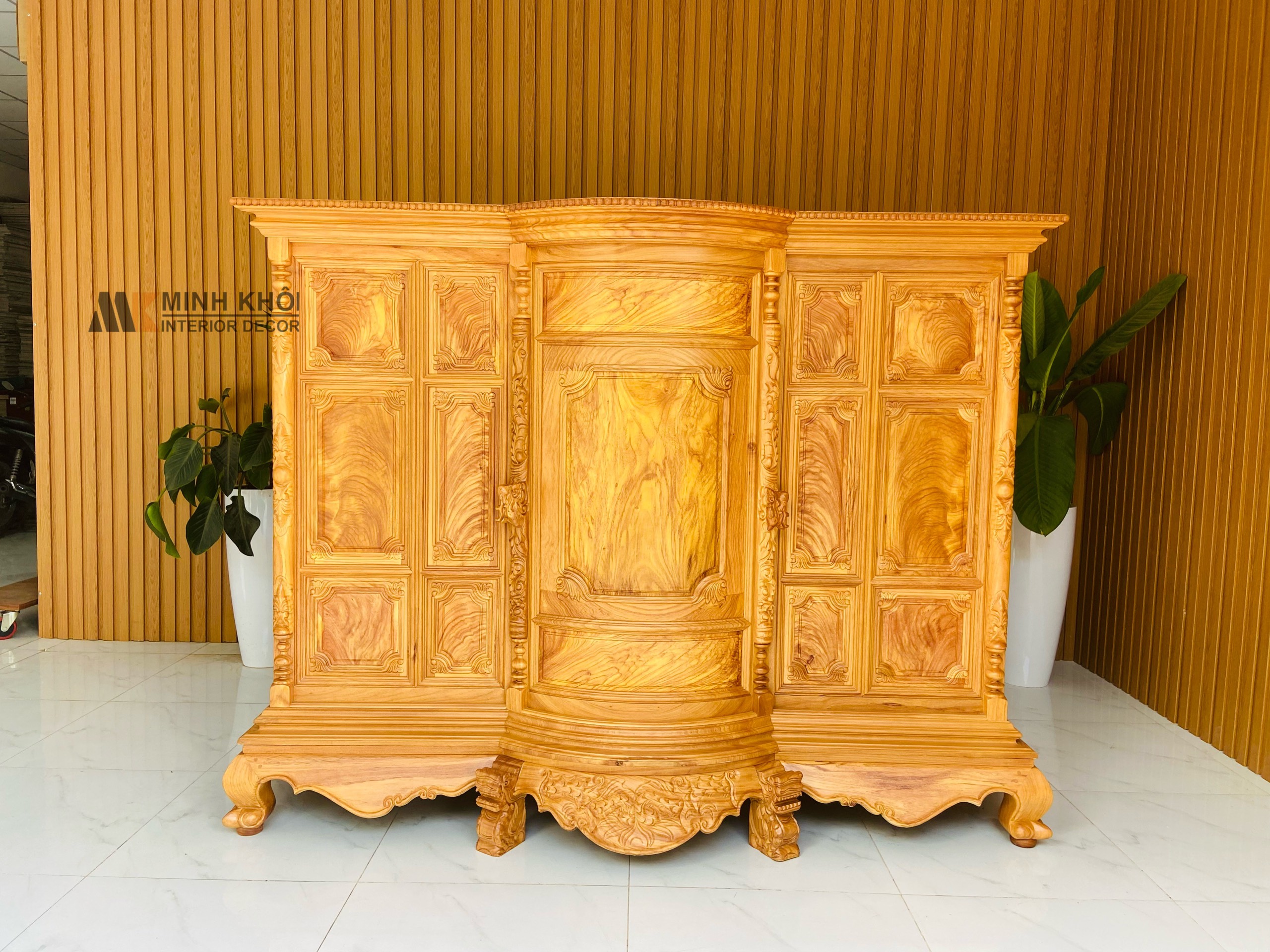 Tủ Thờ gỗ gõ đỏ 1m97 - TT902