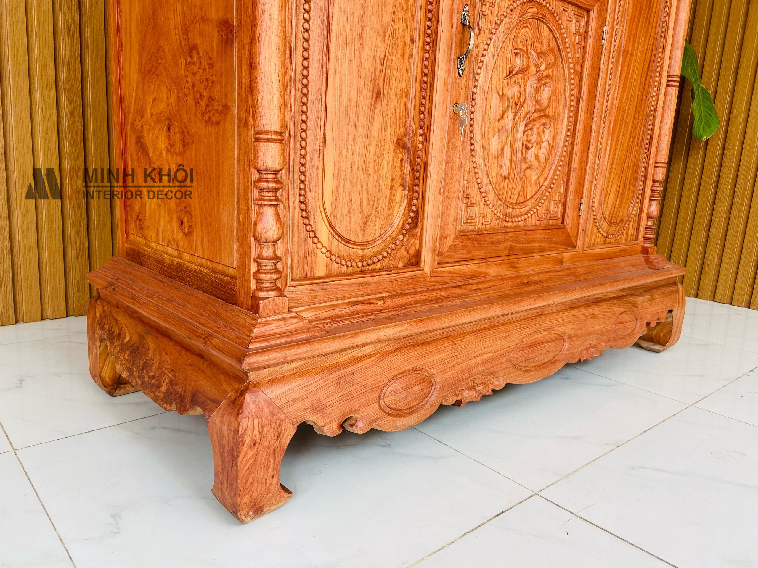 Tủ Thờ Hương Đá Mặt Phẳng 1m53 - TT908