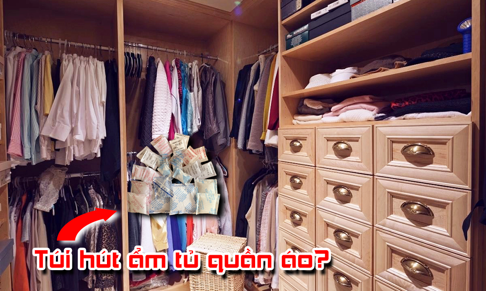 Túi hút ẩm tủ quần áo