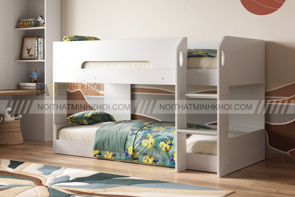 Ưu điểm của giường tầng gỗ công nghiệp