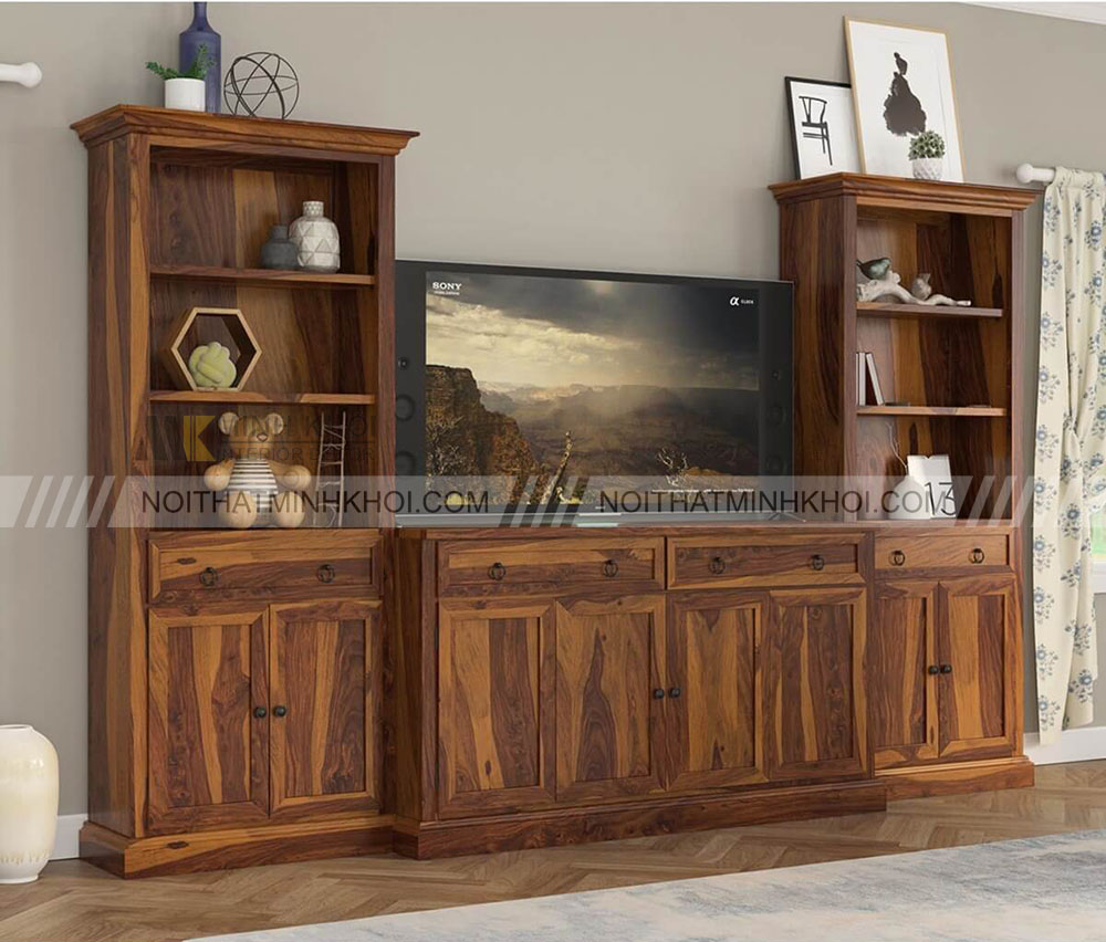 Ưu điểm của kệ tivi nguyên khối