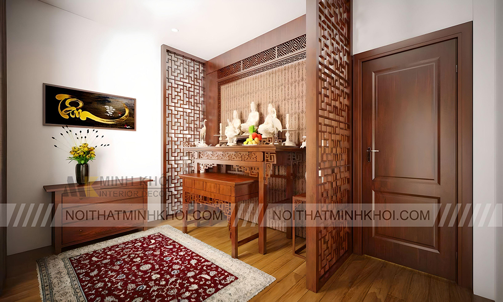 ưu điểm vách ngăn phòng thờ