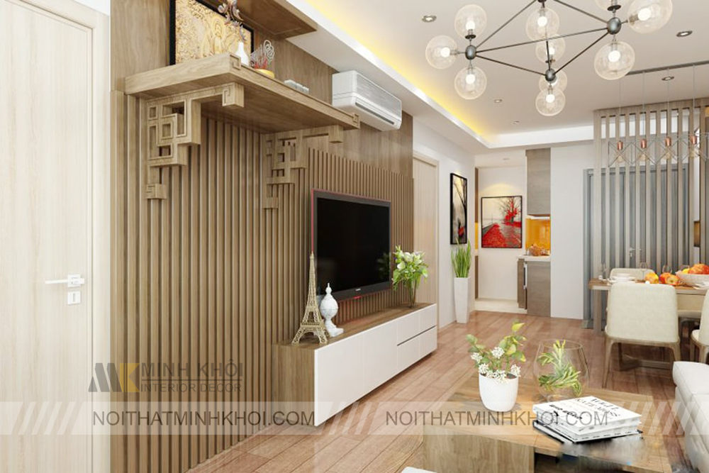 Vách bàn thờ treo tường