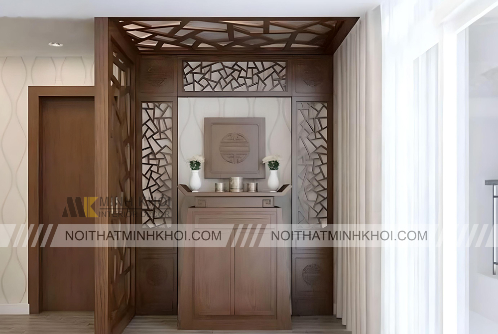 Vách ngăn gỗ công nghiệp