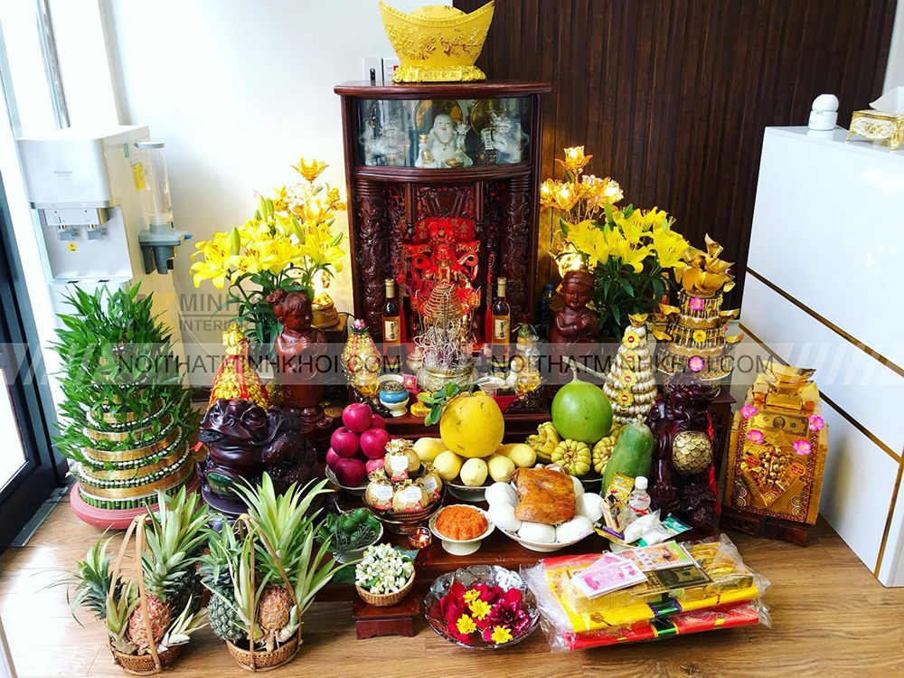 Văn khấn chuyển bàn thờ Thần Tài đầy đủ