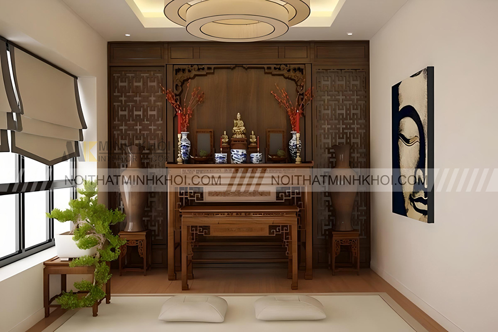 Vị trí đặt bàn thờ gia tiên trong nhà theo phong thủy cần phải lưu ý