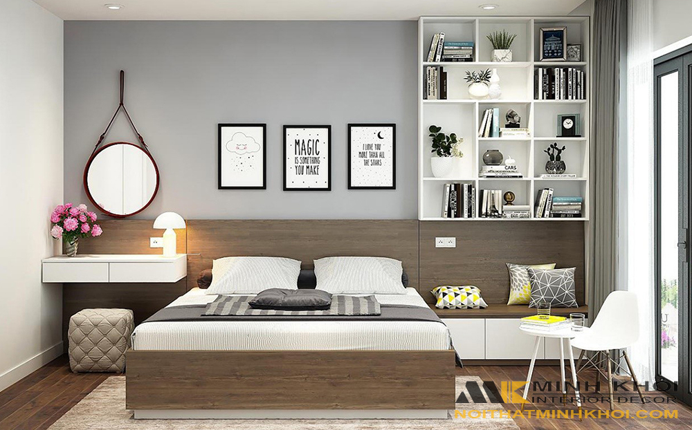Xu hướng bày trí nội thất phòng ngủ đơn giản, hiện đại