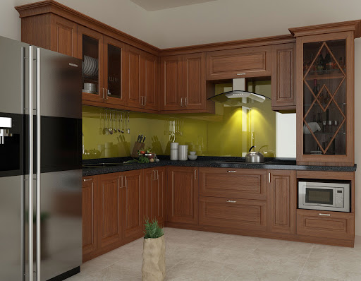 Xu hướng làm tủ bếp gỗ năm 2021