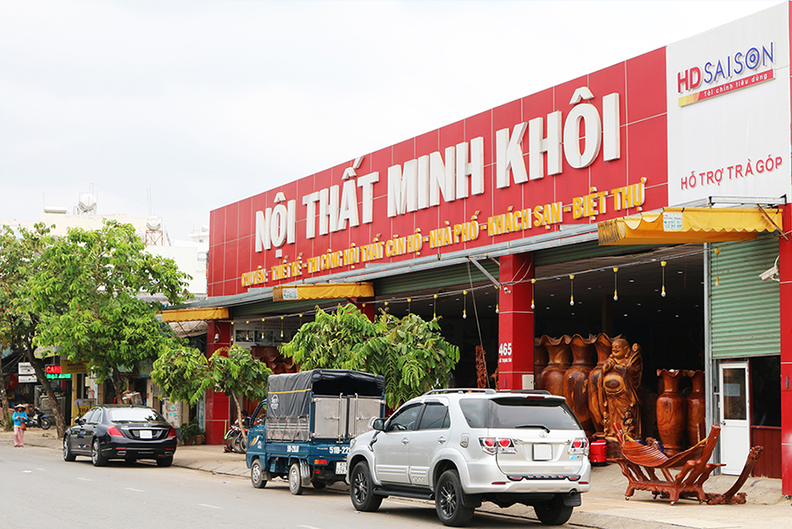 Công Ty Nội Thất Minh Khôi nằm trên đường Lê Trọng Tấn, Q. Tân Phú.