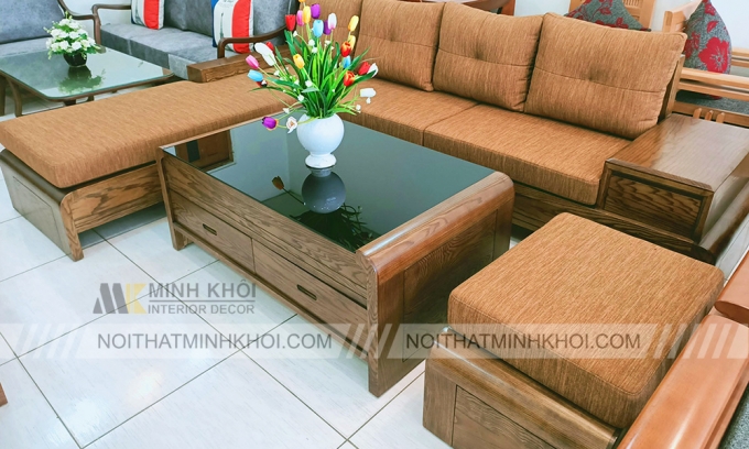 Top 50 mẫu ghế Sofa gỗ lót nệm rẻ và đẹp nhất