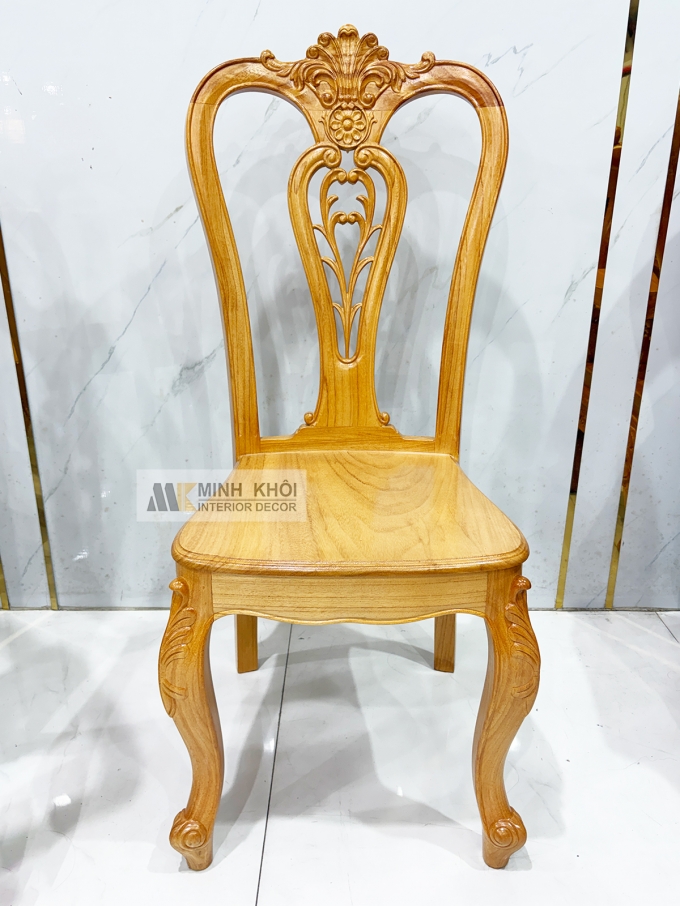 Bàn Ăn Gỗ Gõ Đỏ Cổ Điển 8 Ghế Cao Cấp - BA942