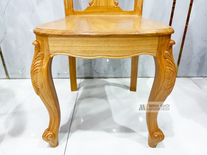 Bàn Ăn Gỗ Gõ Đỏ Cổ Điển 8 Ghế Cao Cấp - BA942