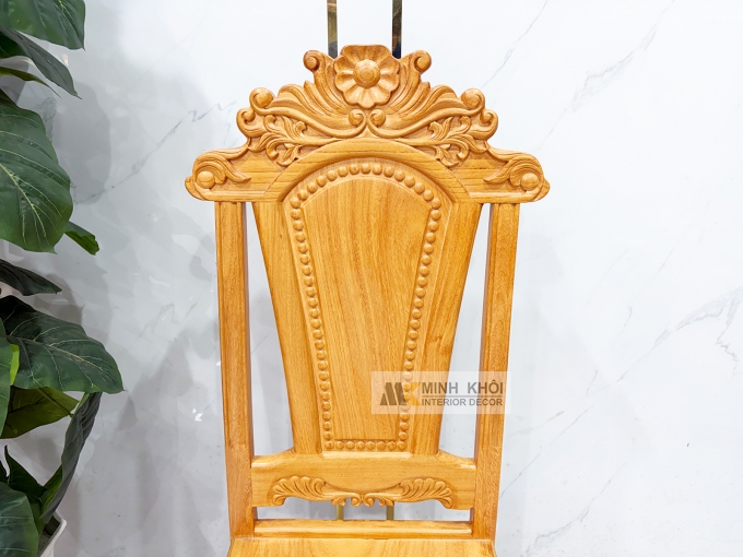 Bàn Ăn Tròn Gỗ Gõ Đỏ Hoàng Gia Cao Cấp - BA941