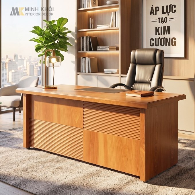 Bàn Để Làm Việc Gỗ MDF 1m2 - BLV001