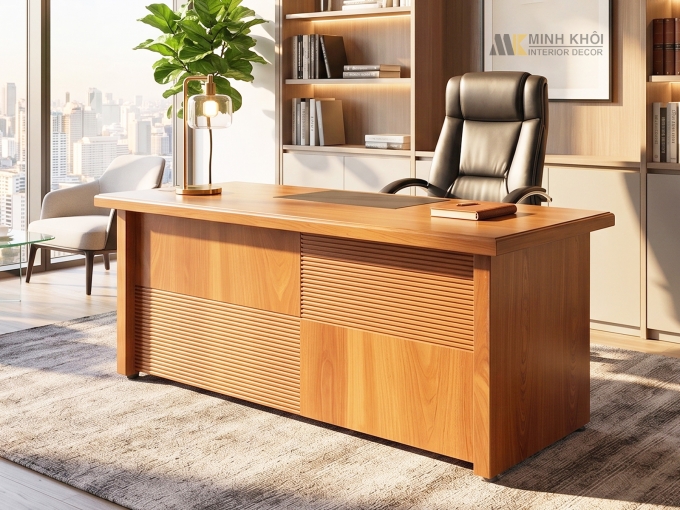 Bàn Để Làm Việc Gỗ MDF 1m2 BLV001