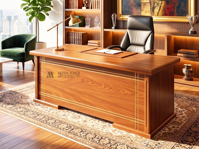 Bàn Làm Việc Trưởng Phòng Hiện Đại Đơn Giản - BLV204