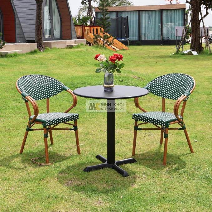 Bàn Ghế Ngoài Trời Thiết Kế Hiện Đại - BNT025