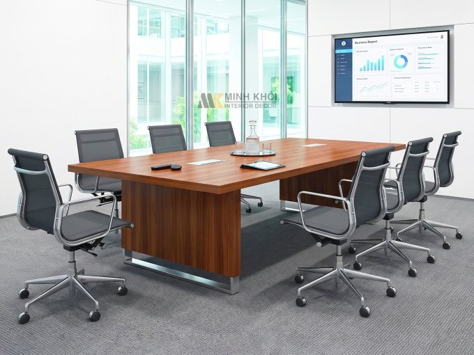 Bàn Họp Văn Phòng Gỗ MDF - BH022