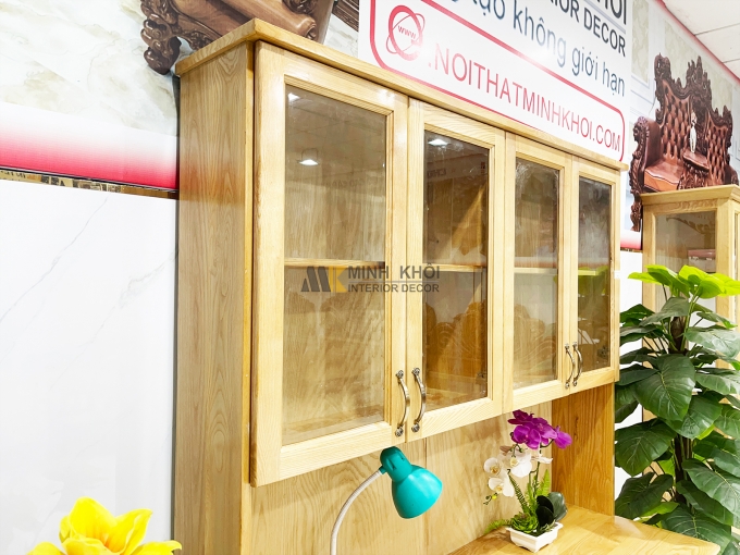 Bàn Làm Việc Gỗ Sồi Thông Minh Đa Năng – BLV800