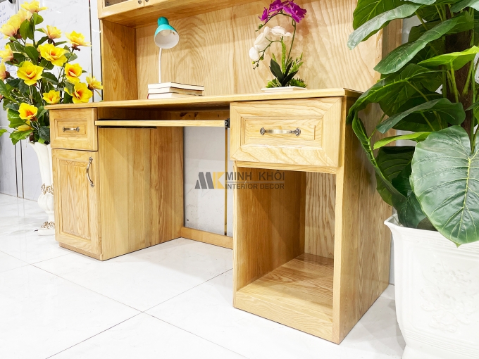 Bàn Làm Việc Gỗ Sồi Thông Minh Đa Năng – BLV800