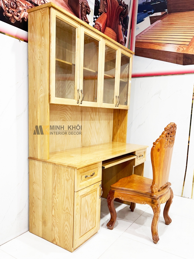 Bàn Làm Việc Gỗ Sồi Thông Minh Đa Năng – BLV800