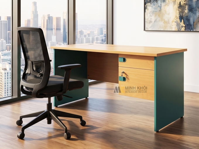 Bàn Nhân Viên Gỗ MDF - BNV008