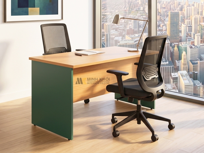 Bàn Nhân Viên Gỗ MDF - BNV010