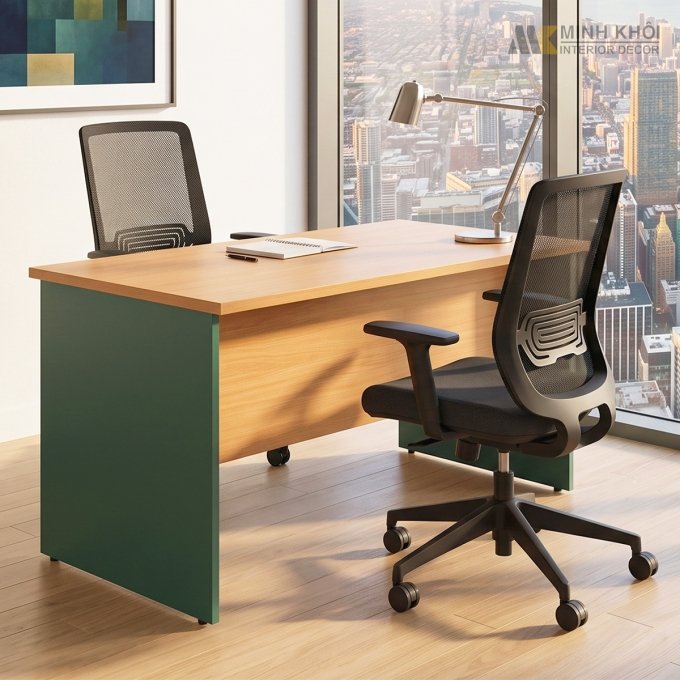 Bàn Nhân Viên Gỗ MDF - BNV010