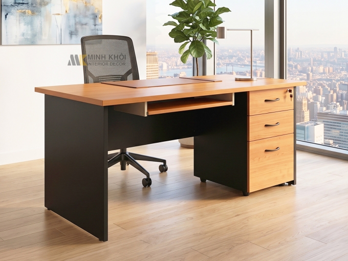 Bàn Nhân Viên Gỗ MDF - BNV013