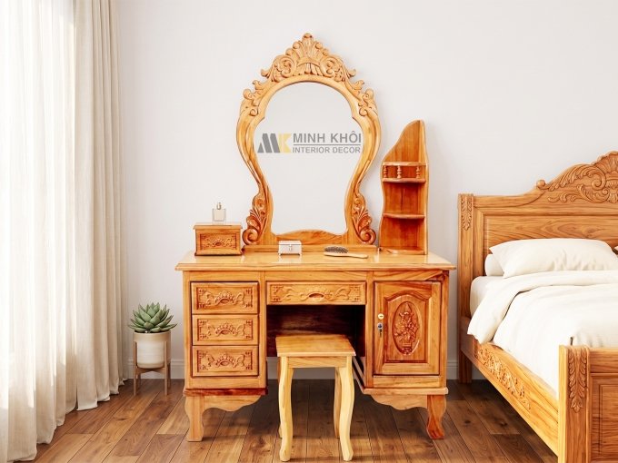 Bàn Phấn Đẹp Mẫu Mới - BTD904