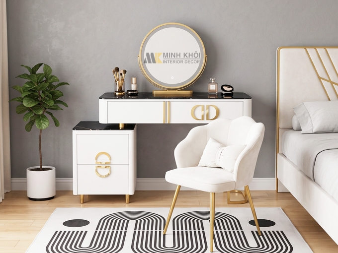 Bàn Phấn Phong Cách Hàn Quốc Hiện Đại - BTD302