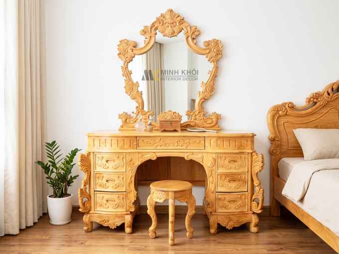 Bàn Phấn Tân Cổ Điển Hoàng Gia Cao Cấp - BTD280