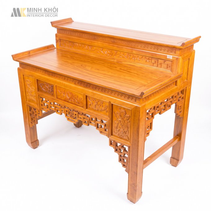 Bàn Thờ 2 Tầng Diềm Hương Đá Hoa Sen - BT916