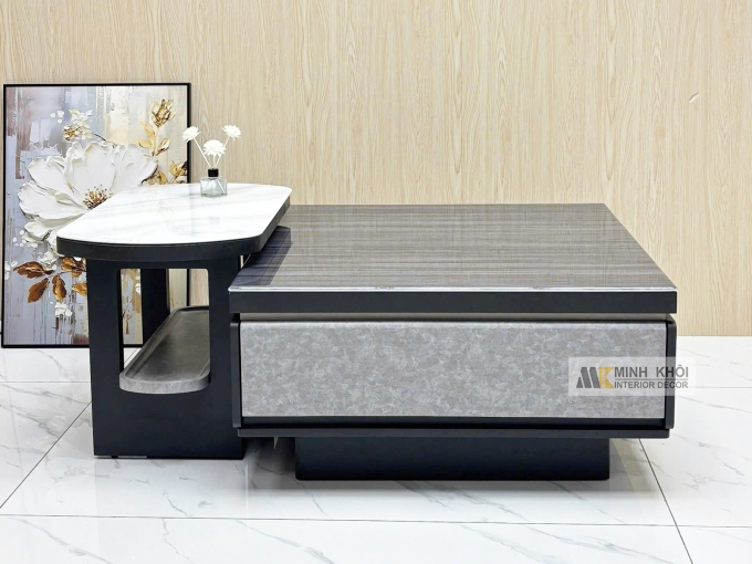 Bàn Trà Sofa Hiện Đại Bàn Rời Mặt Đá - BTS107