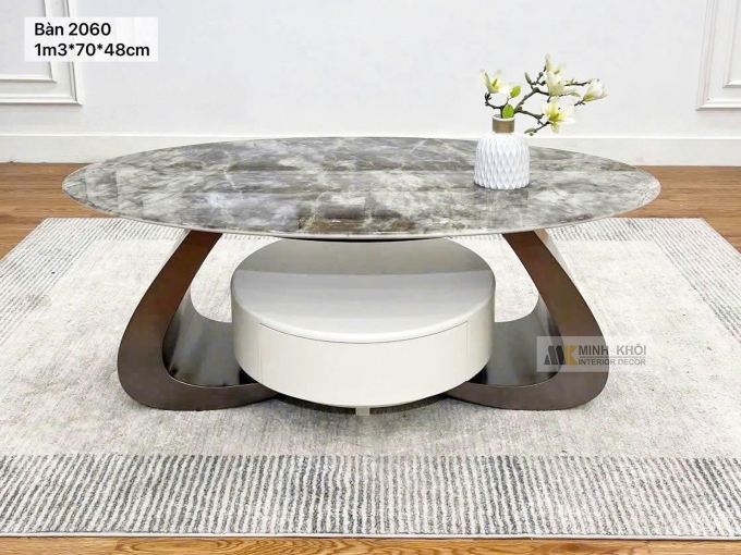 Bàn Trà Sofa Hiện Đại Mặt Đá - BTS105
