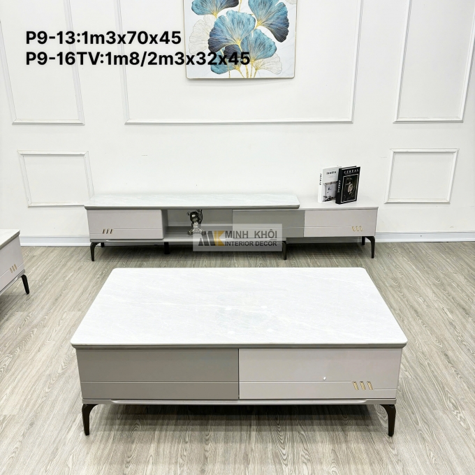 Bàn Trà Sofa Mặt Đá Thiết Kế Hiện Đại - BTS141