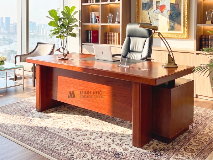 Bàn Trưởng Phòng Gỗ Tự Nhiên - BTP205