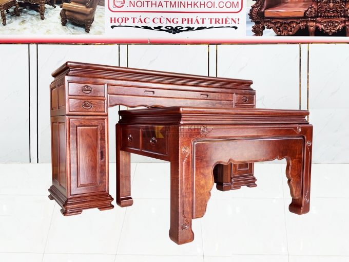 Bộ Bàn Thờ Gia Tiên Gỗ Cẩm Lai Cao Cấp – BT899