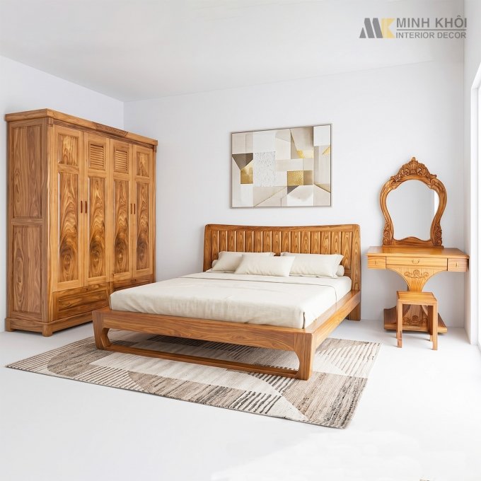 Bộ Phòng Ngủ Hương Xám - BPN004