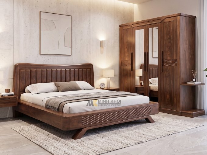 Combo Giường Tủ Phòng Ngủ Hiện Đại – BPN303