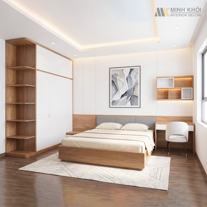 Combo Nội Thất Phòng Ngủ Đẹp Trọn Gói MFC - BPN2022