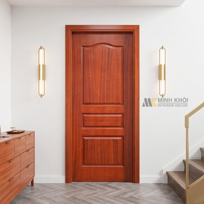 Cửa Gỗ Xoan Đào Tự Nhiên - CDG255